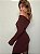 Vestido Curto Tricot Ravello Marrom - Imagem 7