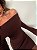 Vestido Curto Tricot Ravello Marrom - Imagem 3