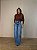 Body Drapeado Costanza Marrom - Imagem 4