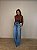 Body Drapeado Costanza Marrom - Imagem 8