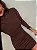 Vestido Curto Drapeado Valmont Marrom - Imagem 2
