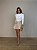 Saia Tweed Curta Babado Fiorenza Bege - Imagem 7