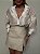 Camisa Bordada Donatella Off White - Imagem 1