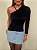 Blusa Drapeada Colcci Preta - Imagem 6