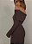 Vestido Curto Tricot Ravello Marrom Acinzentado - Imagem 9