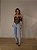 Corselet Courino Beatrice Marrom Claro - Imagem 2