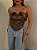 Corselet Courino Beatrice Marrom Claro - Imagem 6