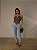 Corselet Courino Beatrice Marrom Claro - Imagem 3