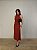 Vestido Midi Texturizado Colcci Terracota - Imagem 1