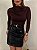 Blusa Drapeada Fiorenza Marrom - Imagem 3