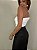 Calça Courino Wide Leg Leonelle Preta - Imagem 11