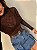 Saia Curta Maelle Jeans Cargo - Imagem 4