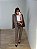 Maxi Blazer Alfaiataria Xadrez Costanza Marrom - Imagem 8