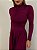 Body Franzido Delphine Vermelho Bordô - Imagem 10