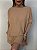 Maxi Tricot Modal Vallena Bege - Imagem 7