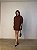 Maxi Tricot Modal Vallena Marrom - Imagem 1