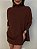 Maxi Tricot Modal Vallena Marrom - Imagem 2
