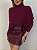 Maxi Tricot Modal Vallena Vermelho Bordô - Imagem 8