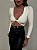 Cropped Torcido Positano Off White - Imagem 1
