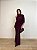 Vestido Longo Bellizzi Roxo Uva - Imagem 7