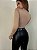 Body Franzido Delphine Bege - Imagem 8