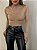 Body Franzido Delphine Bege - Imagem 7