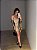 Vestido Curto Alcinha Vallena Bege - Imagem 1