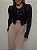 Cropped Tricot Transparência Noélia Preto - Imagem 1