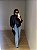 Maxi Jaqueta Courino Gola Alta Novera Preta - Imagem 2