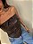 Corselet Courino Beatrice Marrom Escuro - Imagem 2