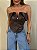 Corselet Courino Beatrice Marrom Escuro - Imagem 3