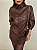 Maxi Camisa Courino Valenza Marrom Chocolate - Imagem 10