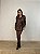 Maxi Camisa Courino Valenza Marrom Chocolate - Imagem 2