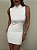 Vestido Curto Tricot Modal Rosavelle Off White - Imagem 3