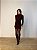 Vestido Curto Valenza Marrom - Imagem 4