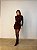 Vestido Curto Valenza Marrom - Imagem 3