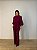Conjunto Tricot Modal Vermelho Bordô - Imagem 6