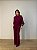 Conjunto Tricot Modal Vermelho Bordô - Imagem 4