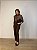 Maxi Camisa Courino Valenza Marrom - Imagem 11