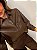 Maxi Camisa Courino Valenza Marrom - Imagem 7