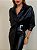 Maxi Camisa Courino Valenza Preta - Imagem 3