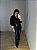 Maxi Camisa Courino Valenza Preta - Imagem 2