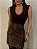 Blusa Tricot Modal Cosima Marrom - Imagem 1