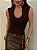 Blusa Tricot Modal Cosima Marrom - Imagem 3