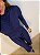 Body Franzido Delphine Azul Marinho - Imagem 9