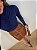 Body Franzido Delphine Azul Marinho - Imagem 2