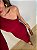 Vestido Midi Drapeado Alouette Vermelho - Imagem 5