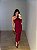 Vestido Midi Drapeado Alouette Vermelho - Imagem 6