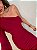 Vestido Midi Drapeado Alouette Vermelho - Imagem 7