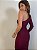 Vestido Midi Drapeado Alouette Vermelho Bordô - Imagem 7